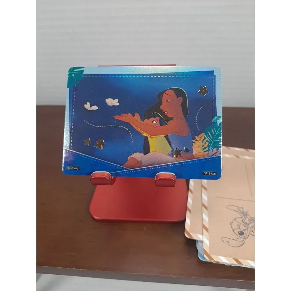 Set Of 15 Card‎ Fun Joyful Disney 100 Carnival Character Lilo & Stitch Hologram